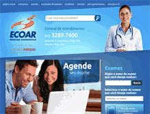 Tablet Screenshot of ecoar.com.br